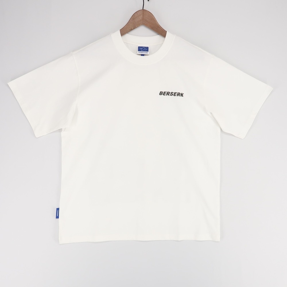 YOUNGGUNS‎ Berserk T Shirt Mens L White Anime Manga Kentaro Miura